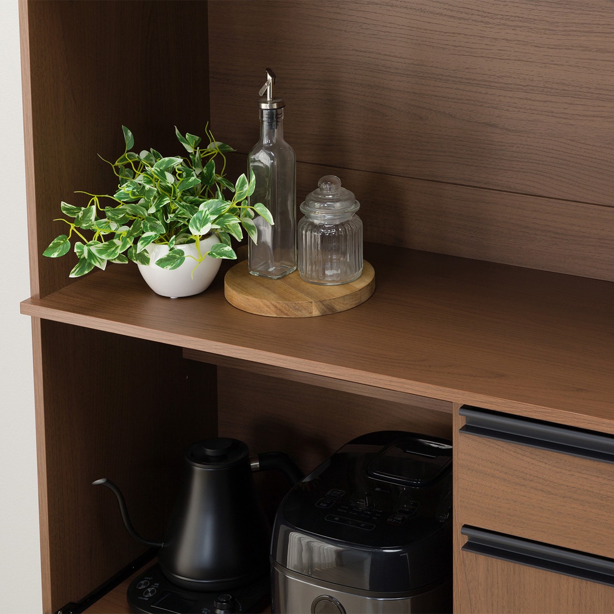 レンジ台(フォルムS RE1890 MBR） | ニトリネット【公式】 家具