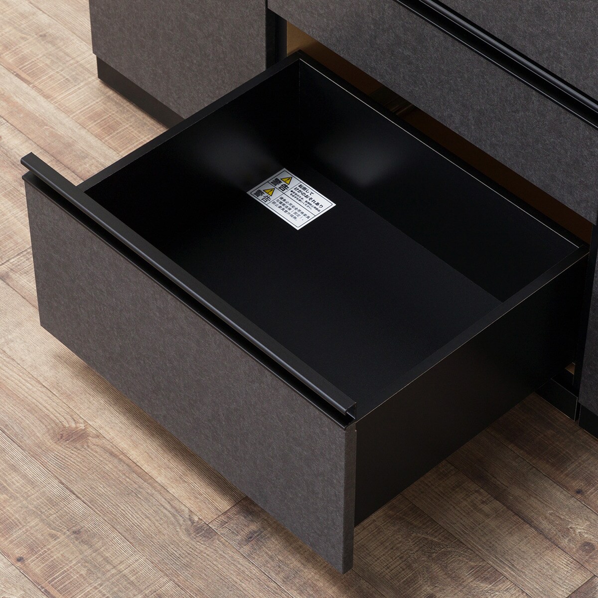 ニトリ キッチンボード リガーレ 140cm d4576 nitori 人気商品 キッチンボード(上置き付き リガーレ140KB BK/GY) | ニトリ