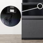 キッチンボード(上置き・ダストワゴン付き セラミック天板リガーレ120KB BK/BK) 29枚目画像