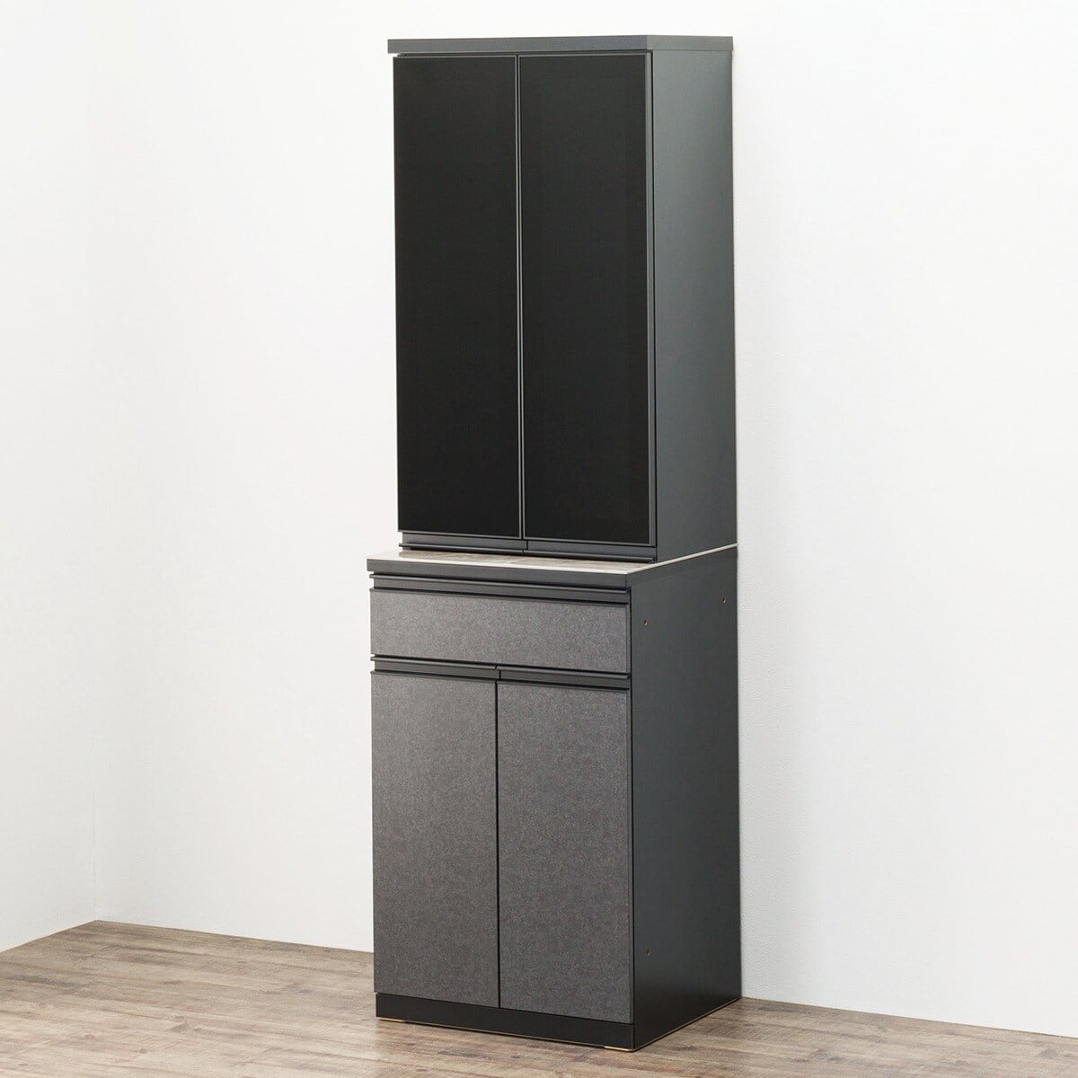 J7912　NITORI　ニトリ　キッチンキャビネット　ノクタ60　ライトブラウン　クリーニング済　【リユースのサカイ柏店】 ニトリ [幅58cm] キャビネット(ノクタ60) 【玄関先迄納品】 【1年保証
