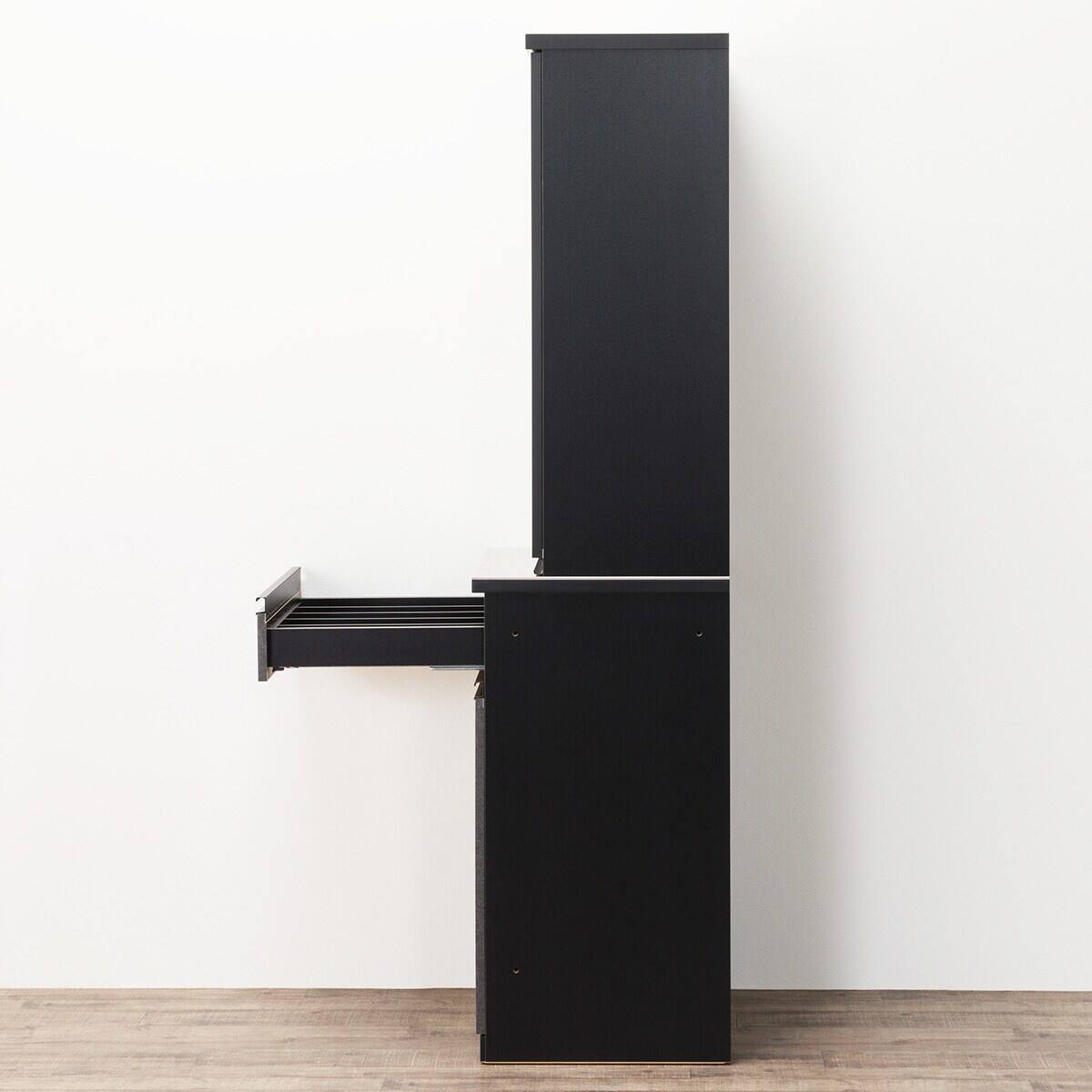 キャビネット・カウンタータイプ(セラミック天板リガーレ60DB BKBE