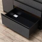 キッチンカウンター(ダストワゴン付き セラミック天板リガーレ180CT BK/BE) 27枚目画像