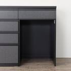 キッチンカウンター(ダストワゴン付き セラミック天板リガーレ180CT BK/BE) 29枚目画像