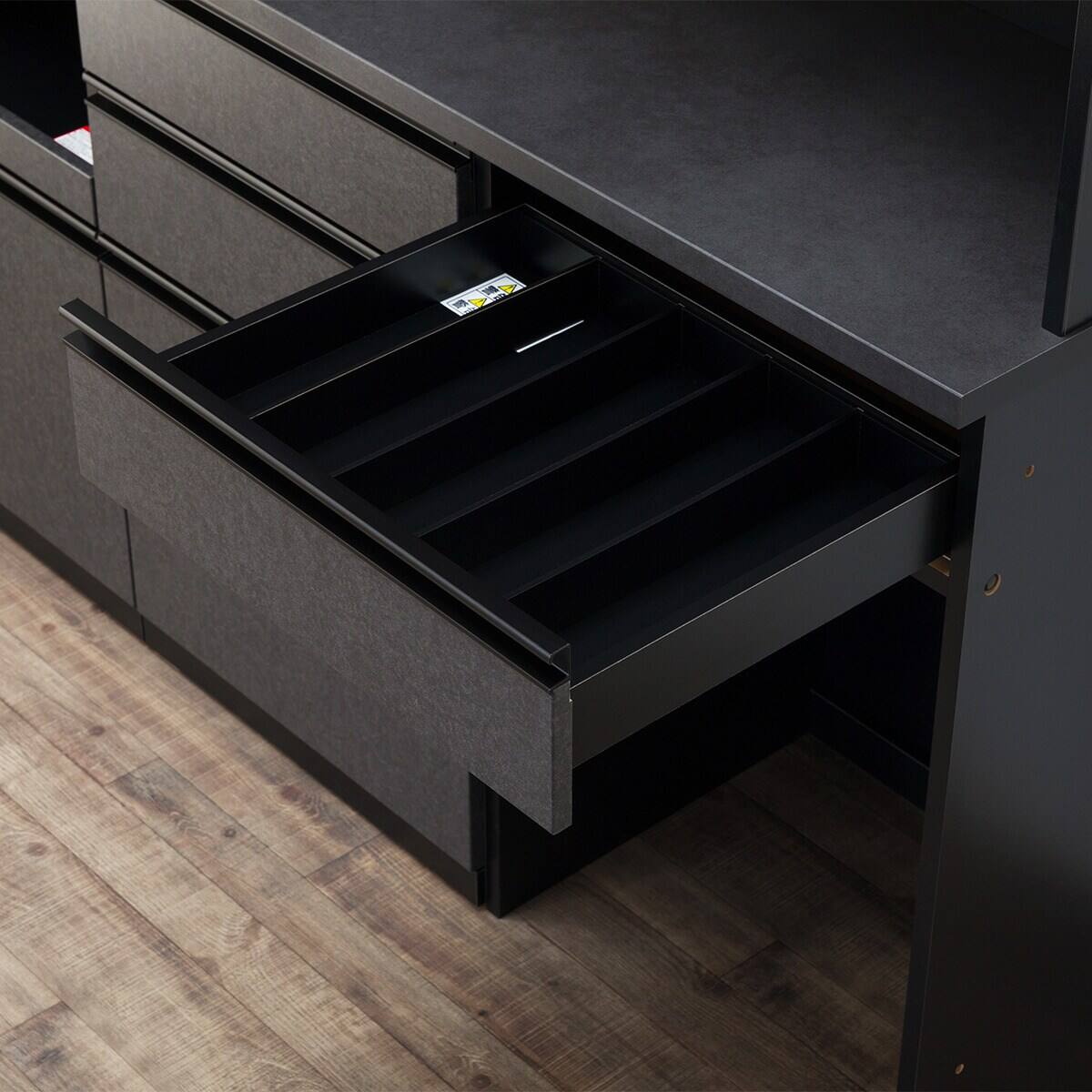 キッチンボード(リガーレ GH160D50OPCJ GYBK) | ニトリネット【公式