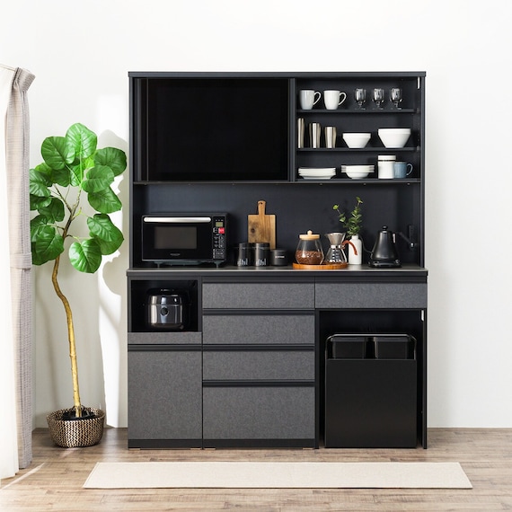 キッチンボード(ダストワゴン付き セラミック天板リガーレ GH160D50OPCJGYBKG) 15枚目画像