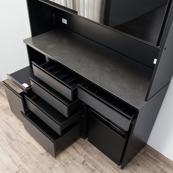 キッチンボード(ダストワゴン付き セラミック天板リガーレ GH160D50OPCJGYBKG) 18枚目画像