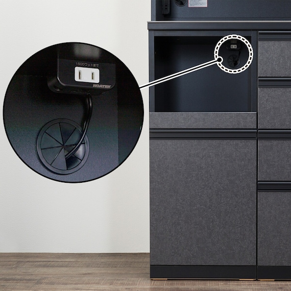 キッチンボード(ダストワゴン付き セラミック天板リガーレ GH160D50OPCJGYBKG) 29枚目画像