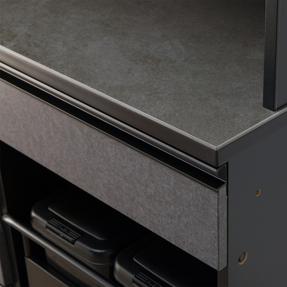 キッチンボード(ダストワゴン付き セラミック天板リガーレ GH160D50OPCJGYBKG) 32枚目画像