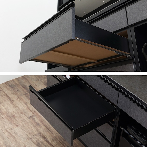 キッチンボード(ダストワゴン付き セラミック天板リガーレ GH160D50OPCJGYBKG) 36枚目画像