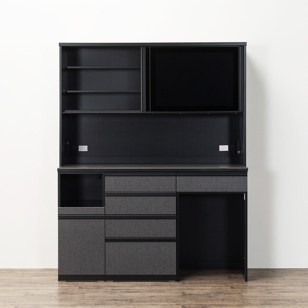 CCC☆ 超美品☆ キッチンボード リガーレ 160WH 楽天市場】キッチンボード(リガーレGH160D50OPCJ GYBKG) ニトリ
