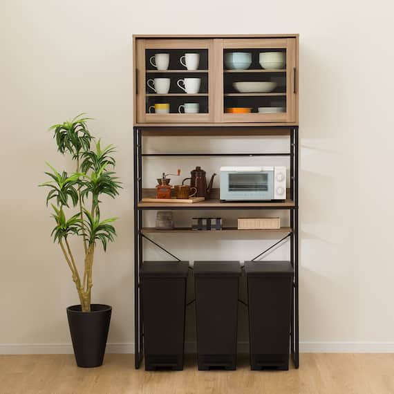 ゴミ箱上ラック(IG002 1890 LBR) 7枚目画像