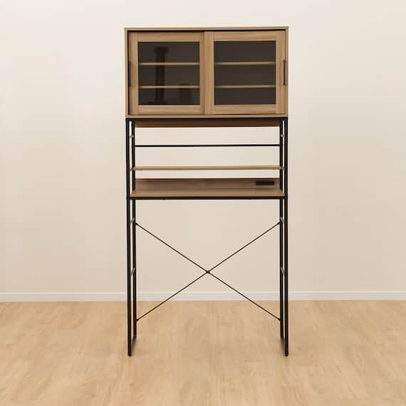 ゴミ箱上ラック(IG002 1890 LBR) 10枚目画像