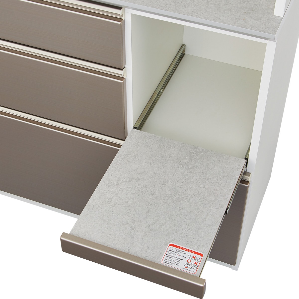 【Yu1203】ニトリ アルミナ　 ホワイト ニトリ キッチンボード(アルミナ3 100KB WH) : ニトリ Yahoo!店