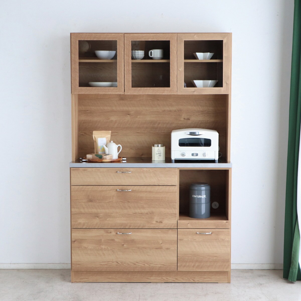 ニトリ　キッチンボード キッチンボード (ラピス 140 ステンゴールド) | ニトリネット【公式