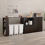 伸縮キッチンカウンター (幅133~207cm)