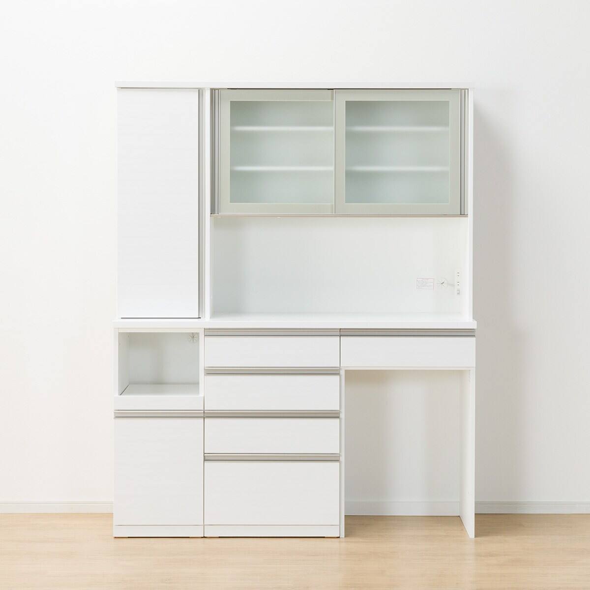 ニトリ キッチンボード RIGARE リガーレ 幅160センチ キッチンボード(リガーレ50GH-160キッチンボードCL JCO WH) | ニトリ