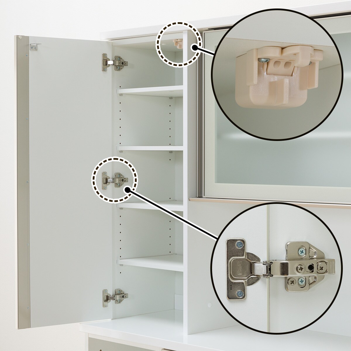 キッチンボード(リガーレ50GH-180キッチンボードCL JCO WH) | ニトリ