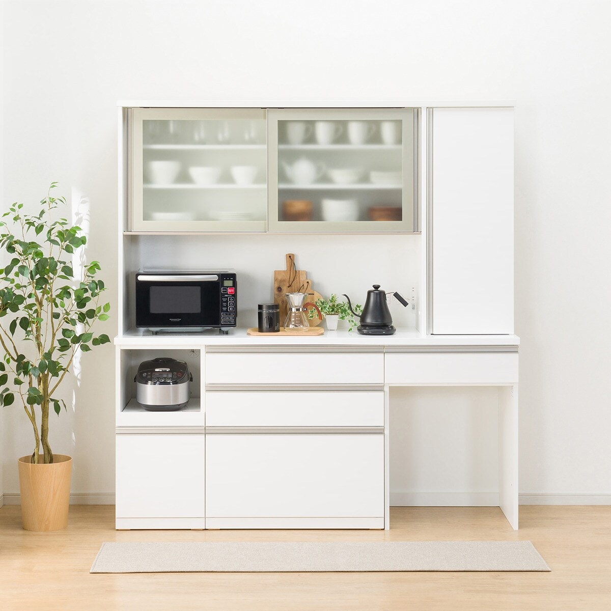 キッチンボード(リガーレ50GH-180キッチンボード CR JCO WH) | ニトリ