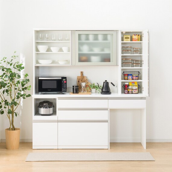 キッチンボード(リガーレ50GH-180キッチンボード CR JCO WH) 13枚目画像