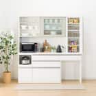 キッチンボード(リガーレ50GH-180キッチンボード CR JCO WH) 13枚目画像