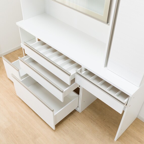 キッチンボード(リガーレ50GH-180キッチンボード CR JCO WH) 15枚目画像