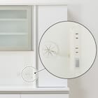 キッチンボード(リガーレ50GH-180キッチンボード CR JCO WH) 30枚目画像