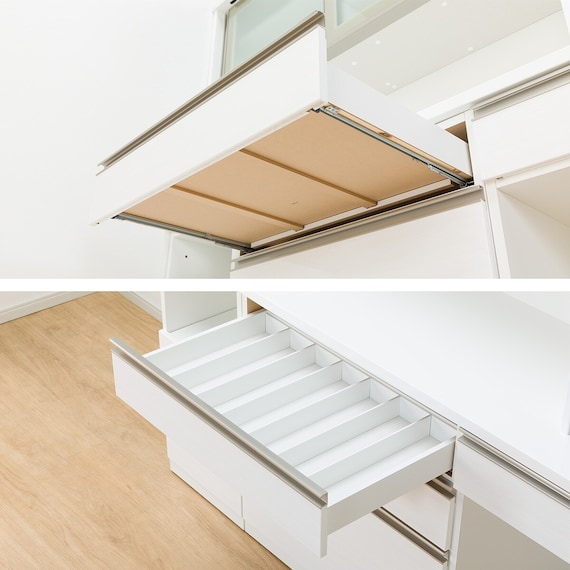 キッチンボード(リガーレ50GH-180キッチンボード CR JCO WH) 36枚目画像