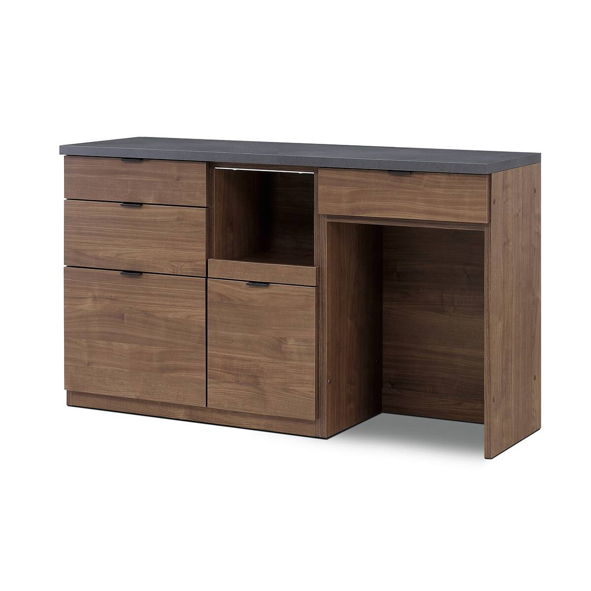 ニトリ　キッチンカウンター【送料込み】 楽天市場】鏡面仕様カウンター（幅120cm） ニトリ 【配送員設置商品