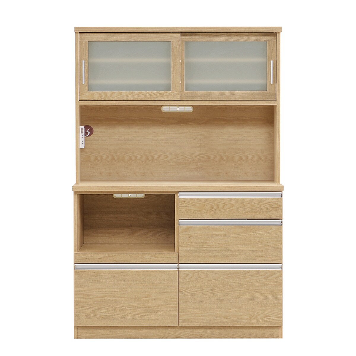 半透明ガラスのキッチンボード (幅119.5cm NA) | ニトリネット【公式