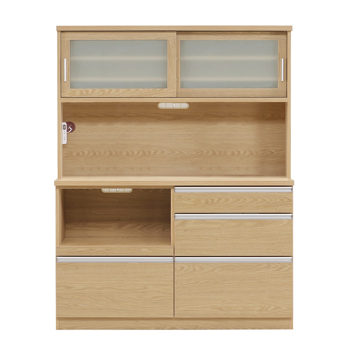 半透明ガラスのキッチンボード (幅140cm NA) | ニトリネット【公式