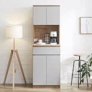 シンプルキッチンボード 60 (上オープン 下扉)