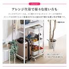 ゴミ箱上収納(94幅 BNR 大理石調ホワイト) 14枚目画像