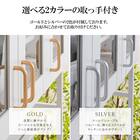 ゴミ箱上収納(94幅 BNR 大理石調ホワイト) 15枚目画像