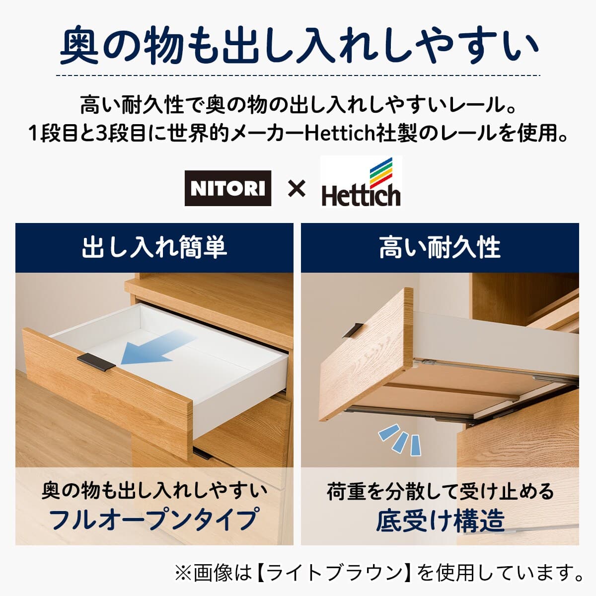 キッチンボード(エトナN 90KB GW) | ニトリネット【公式】 家具