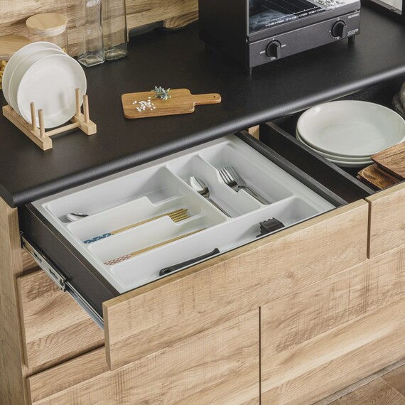 マグネットパネル付キッチンボード (引き出しタイプ 幅110cm ORK) 5枚目画像