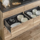 マグネットパネル付キッチンボード (引き出しタイプ 幅110cm ORK) 6枚目画像