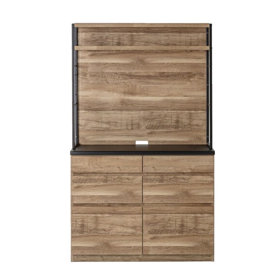 マグネットパネル付キッチンボード (引き出しタイプ 幅110cm ORK) 12枚目画像