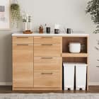 ハイカウンター (幅140cm OAK) 2枚目画像