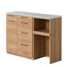 ハイカウンター (幅140cm OAK) 6枚目画像