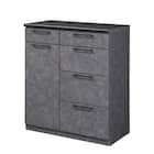 ハイカウンター (幅90cm DGY) 2枚目画像