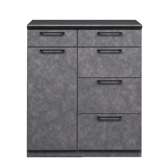 ハイカウンター (幅90cm DGY) 3枚目画像