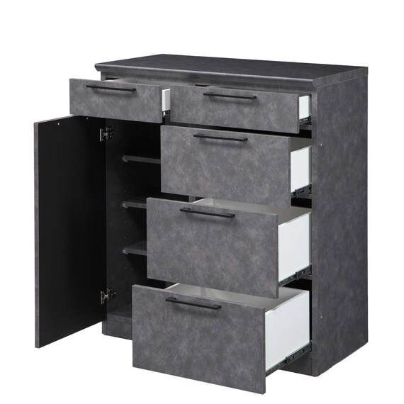 ハイカウンター (幅90cm DGY) 5枚目画像