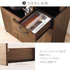 まとめて収納キッチンボード (ドアタイプ ホワイト) 10枚目画像