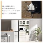 まとめて収納キッチンボード (引き出しタイプ ホワイト) 2枚目画像