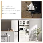 まとめて収納キッチンボード (引き出しタイプ ホワイト) 2枚目画像