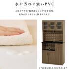 まとめて収納キッチンボード (ドアタイプ ブラウン) 14枚目画像