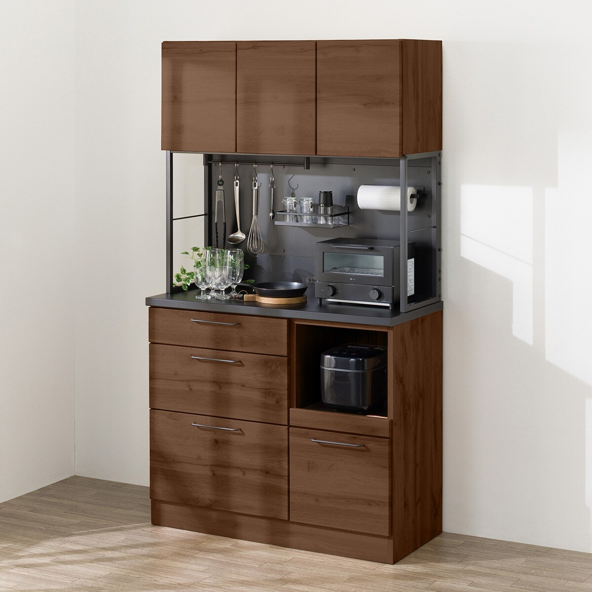 マグネット付きキッチンボード(IM301C 100MG MBR) | ニトリネット