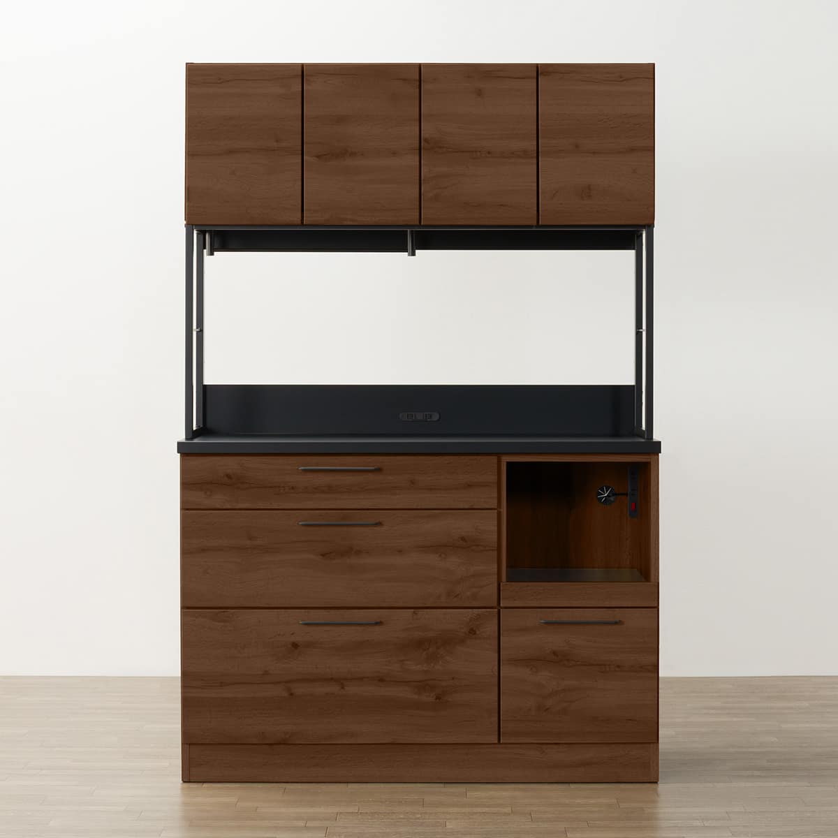【新品未使用】ニトリ キッチンボード IM301C 120OP LBR/BK キッチンボード(IM301C 120OP MBR/BK) | ニトリネット【公式】 家具