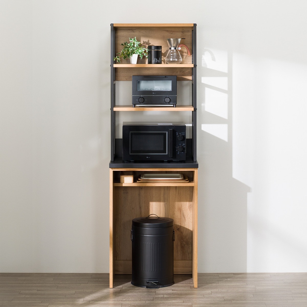 【ニトリ】レンジボード レンジボード (コパン T 80MRB WH) | ニトリネット【公式】 家具