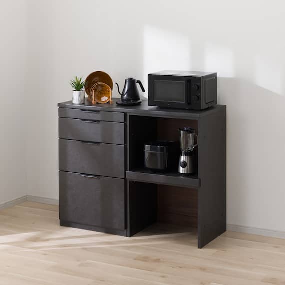 キッチンカウンター(KM504 120OP GY) 1枚目画像